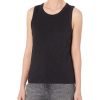 Apparel Lilla P | Back Seam Tank Black