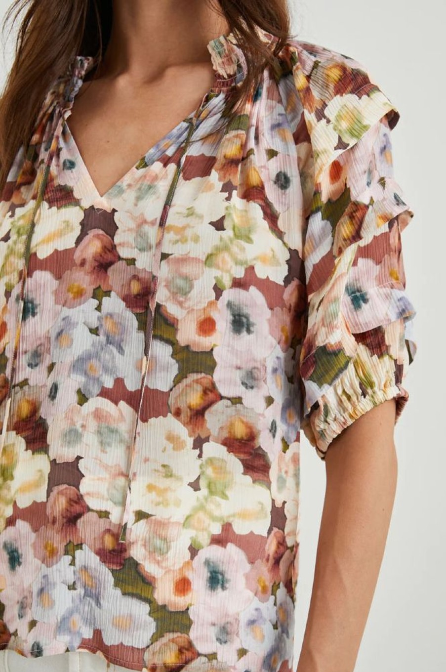 Apparel Rails | Paris Top Painted Floral