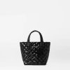 Handbags MZ Wallace | Metro Tote Deluxe Micro Black Sequin