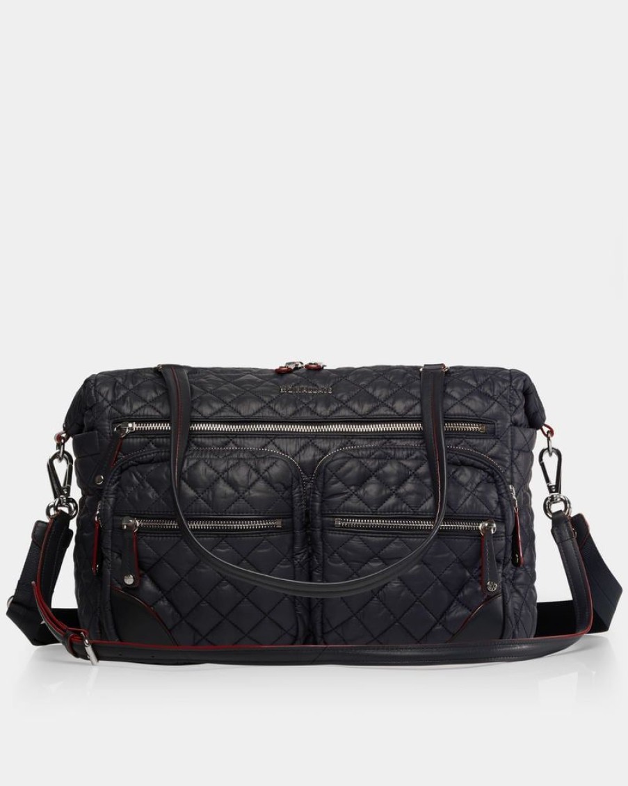 Handbags MZ Wallace | Crosby Traveler Xl Black