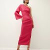 Apparel Veronica Beard | Patsy Dress Fuchsia