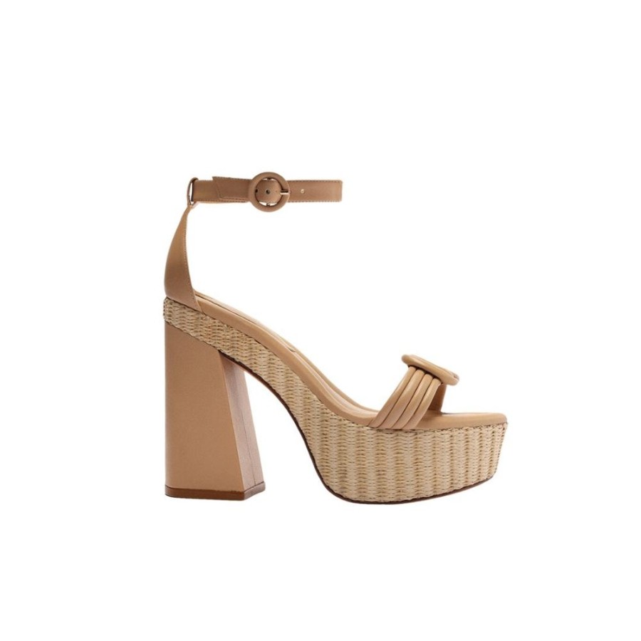 Shoes Alexandre Birman | Vicky Ankle Wrap 120 Nude