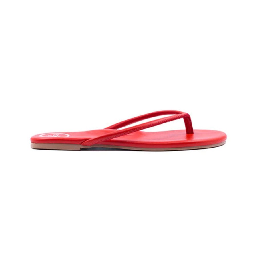 Shoes Solei Sea | Vivie Stitch Strap Sandal Tango