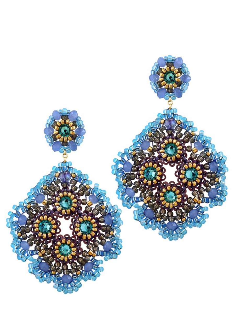 Jewelry + Accessories Miguel Ases Earrings | Ma E24018 Earrings