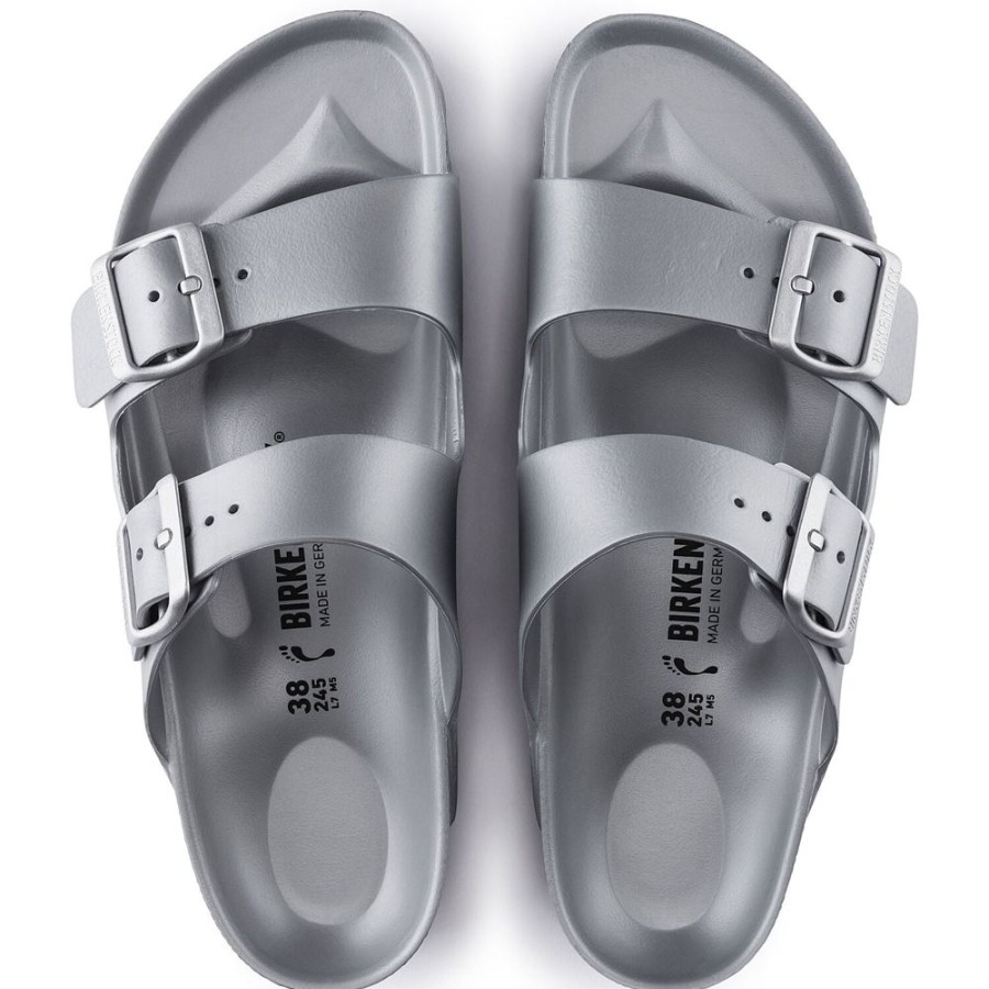 Shoes Birkenstock | Arizona Eva Metallic Silver