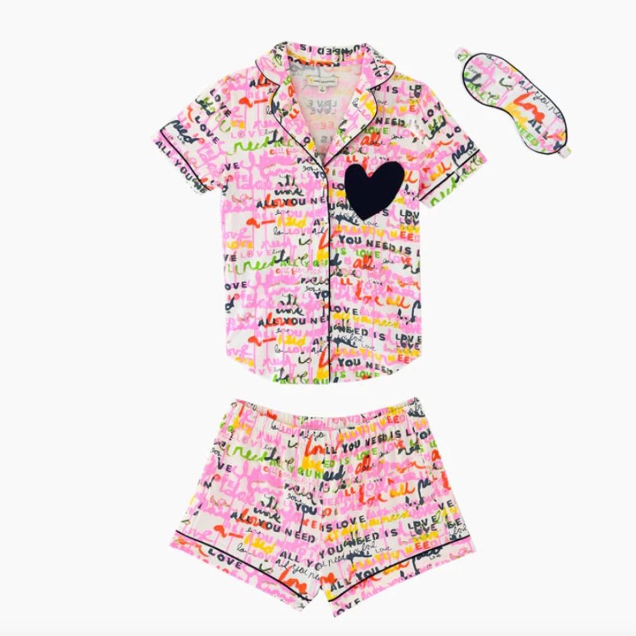 Apparel Kerri Rosenthal | Josie Short Pajama Set Liayn Multi