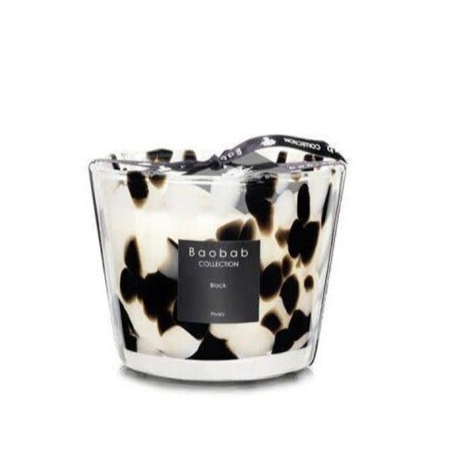 Jewelry + Accessories Baobab Candles Candles & Diffusers | Max 10 Pearls Black