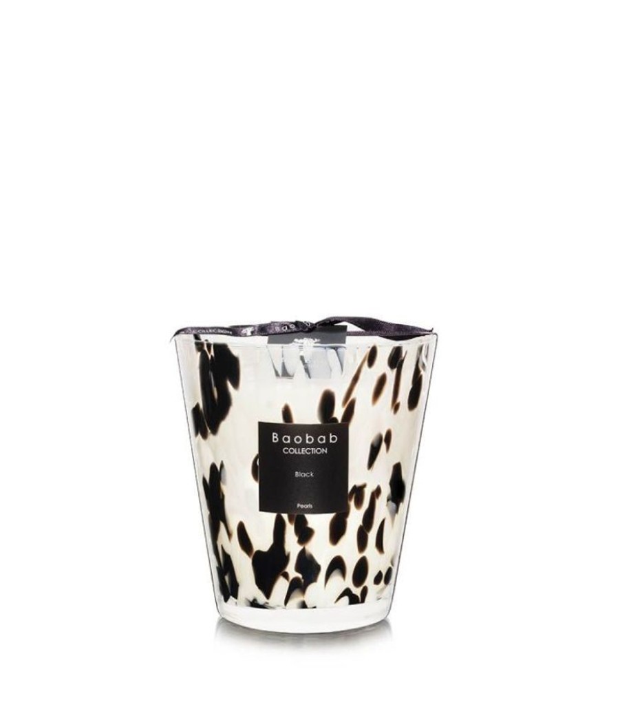 Jewelry + Accessories Baobab Candles Candles & Diffusers | Max 16 Pearls Black