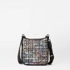 Handbags MZ Wallace | Box Crossbody Small Midnight Sparkle Boucle