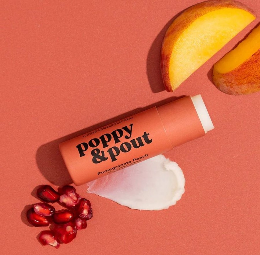 Jewelry + Accessories Poppy & Pout Beauty & Hair | Lip Balm Pomegranate Peach