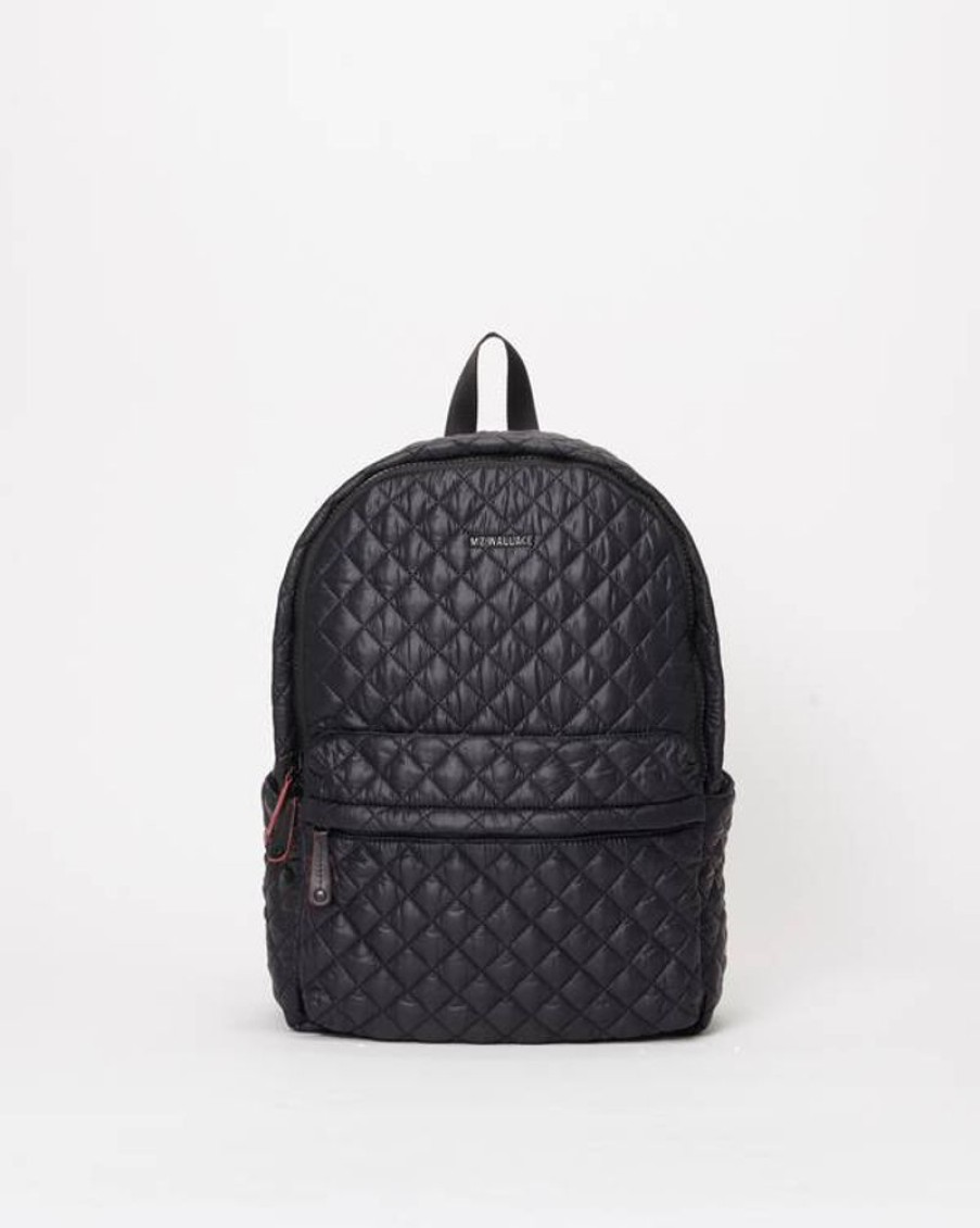 Handbags MZ Wallace | Metro Backpack Deluxe Black