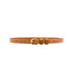 Jewelry + Accessories Frame Belts | Petit Twist Buckle Belt Cuoio