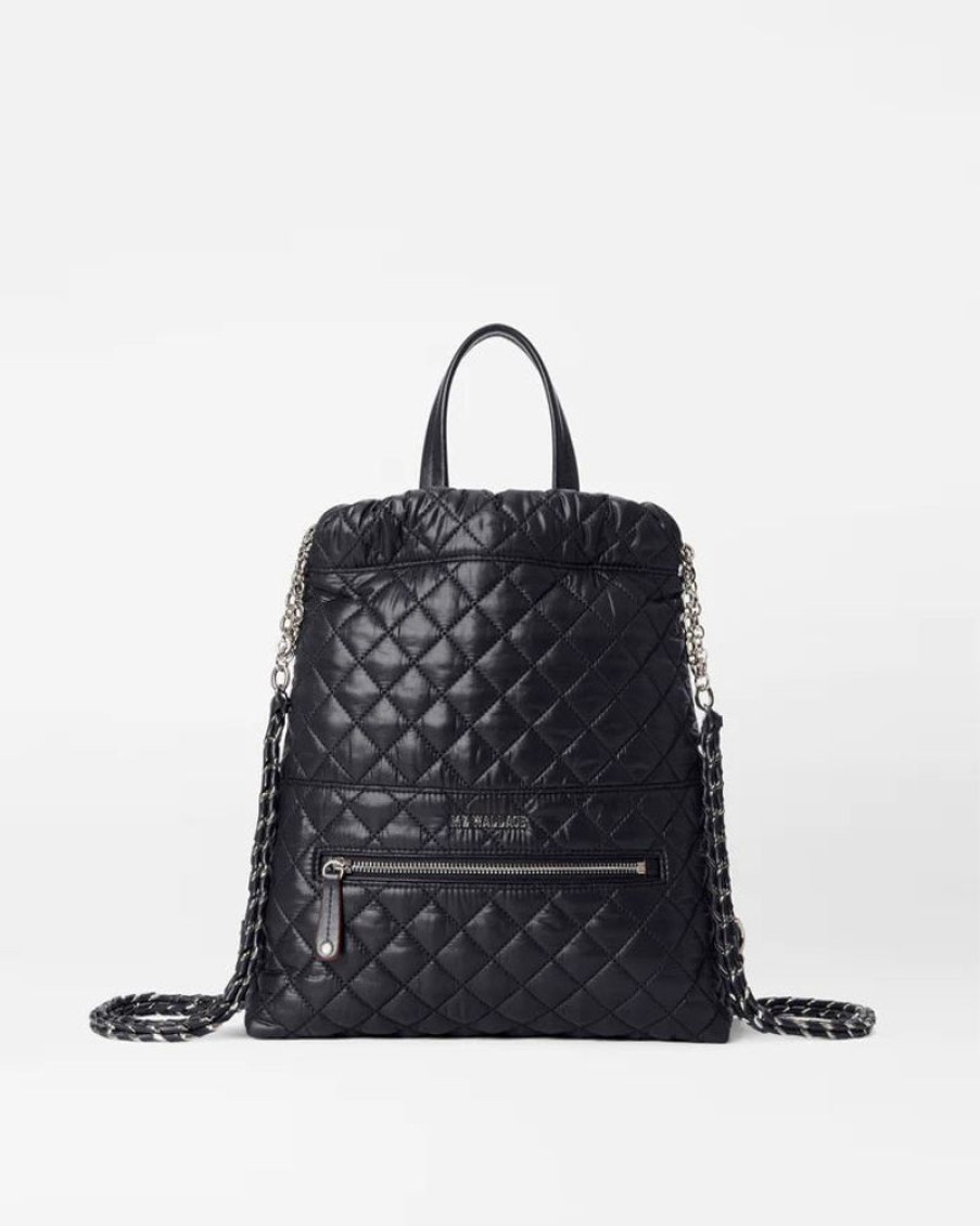 Handbags MZ Wallace | Crosby Audrey Backpack Black