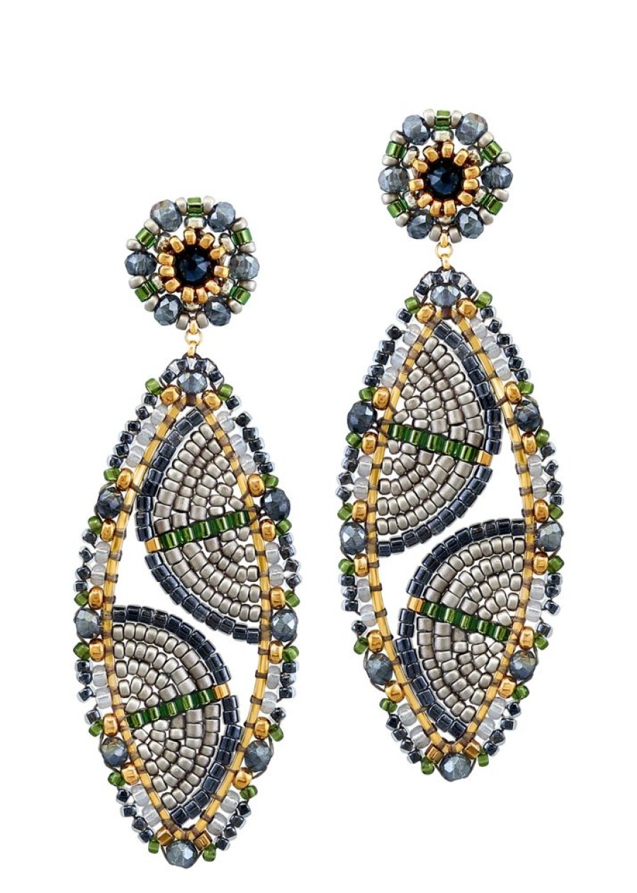 Jewelry + Accessories Miguel Ases Earrings | Ma E24105 Earrings