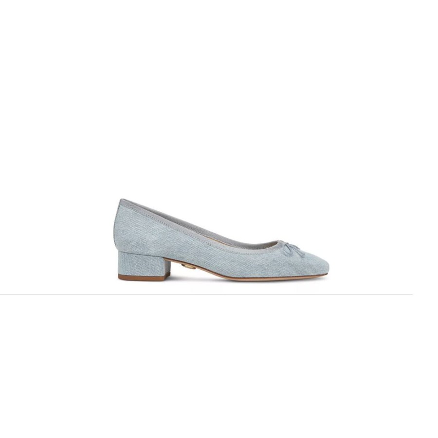 Shoes Veronica Beard - Shoes | Cecile Ballet Pump Vista Blue