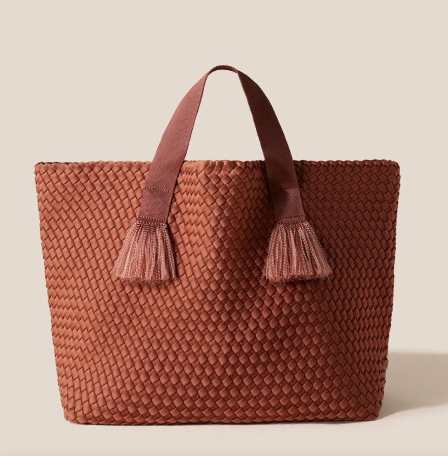 Handbags Naghedi | Tulum Large Tote Adobe