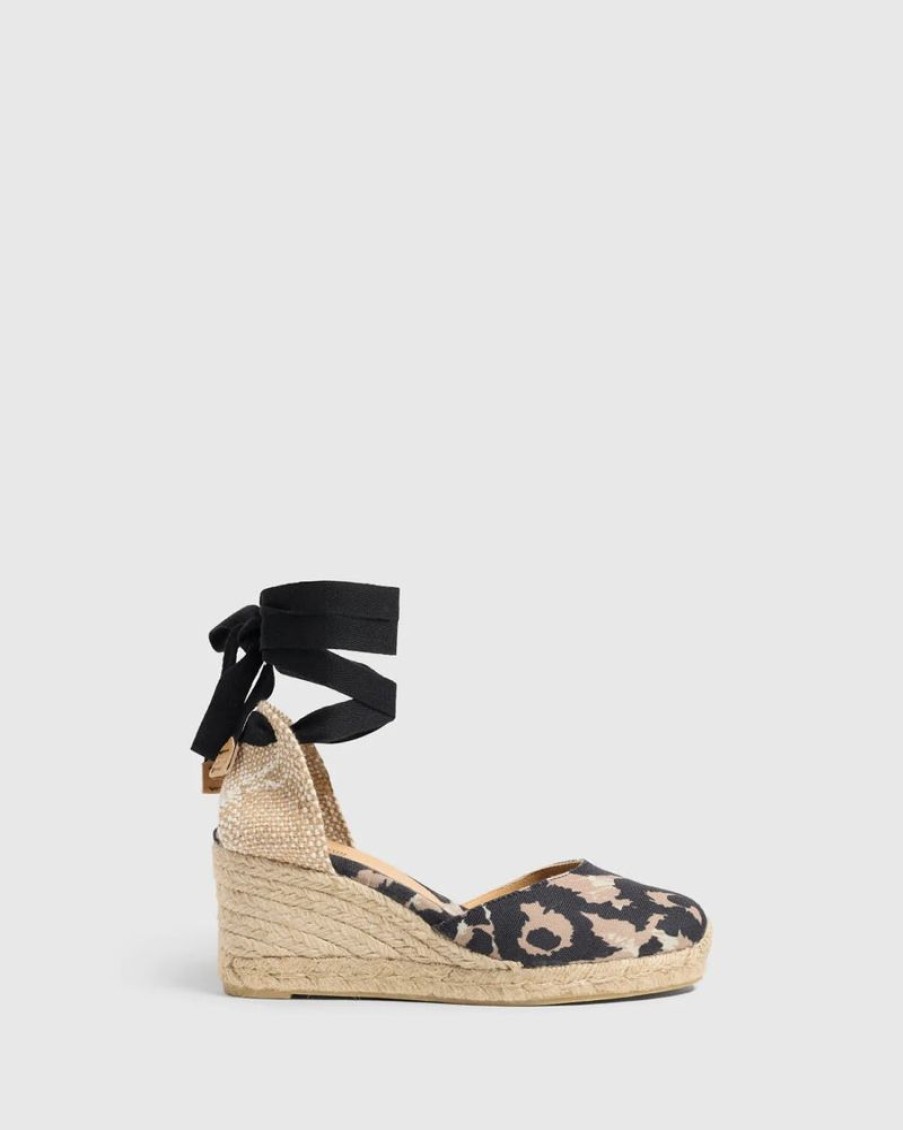 Shoes Castaner X DVF | Carina Dvf/ 6/ 158 Natural/ Negro