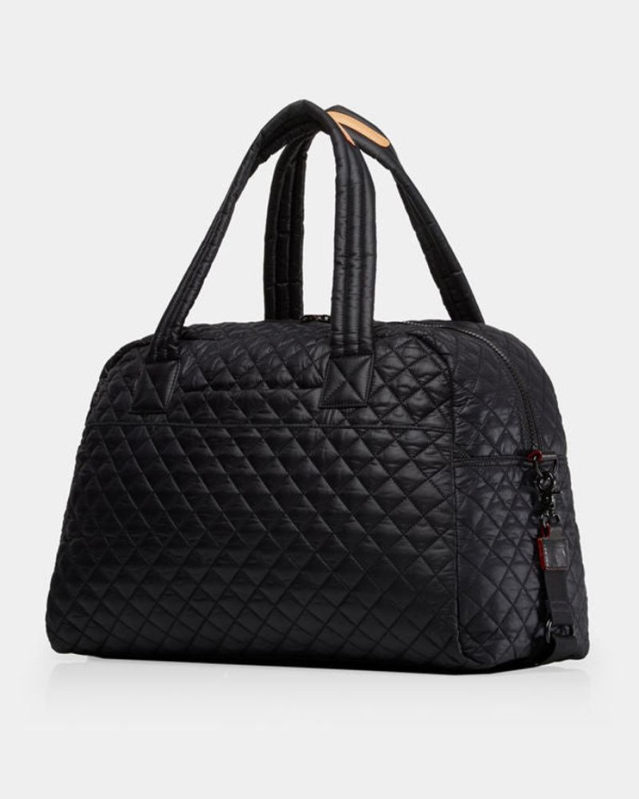 Handbags MZ Wallace | Jim Travel Bag Medium Black