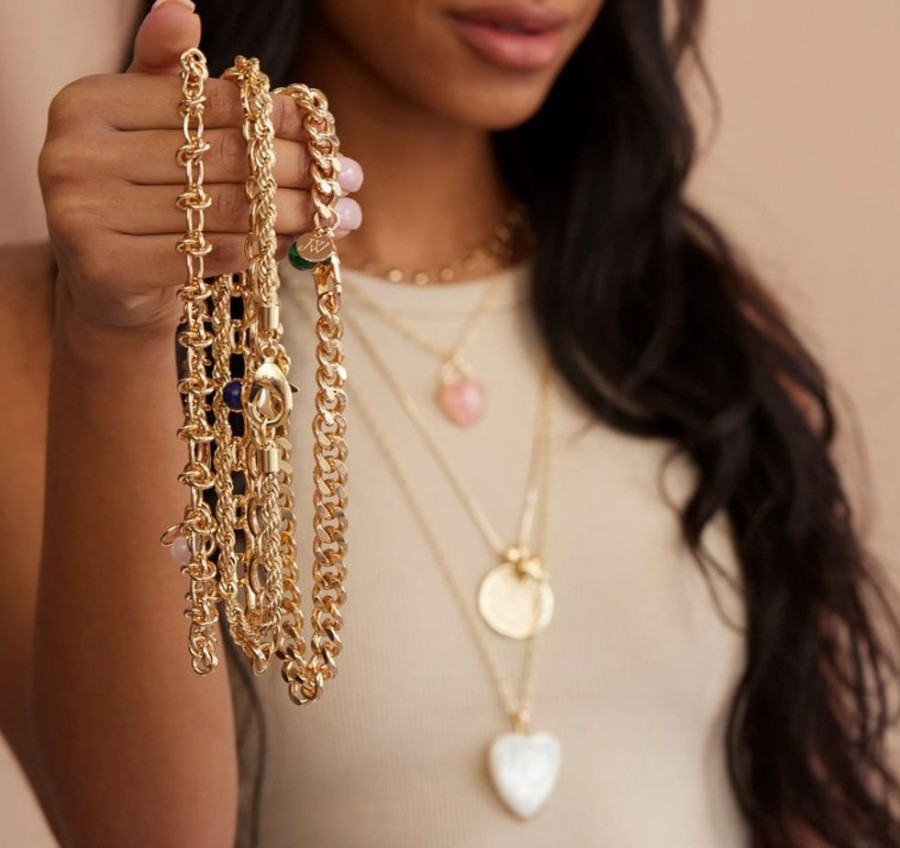 Jewelry + Accessories Jane Win Jane Win Jewelry | Statement Rope Chain 18"