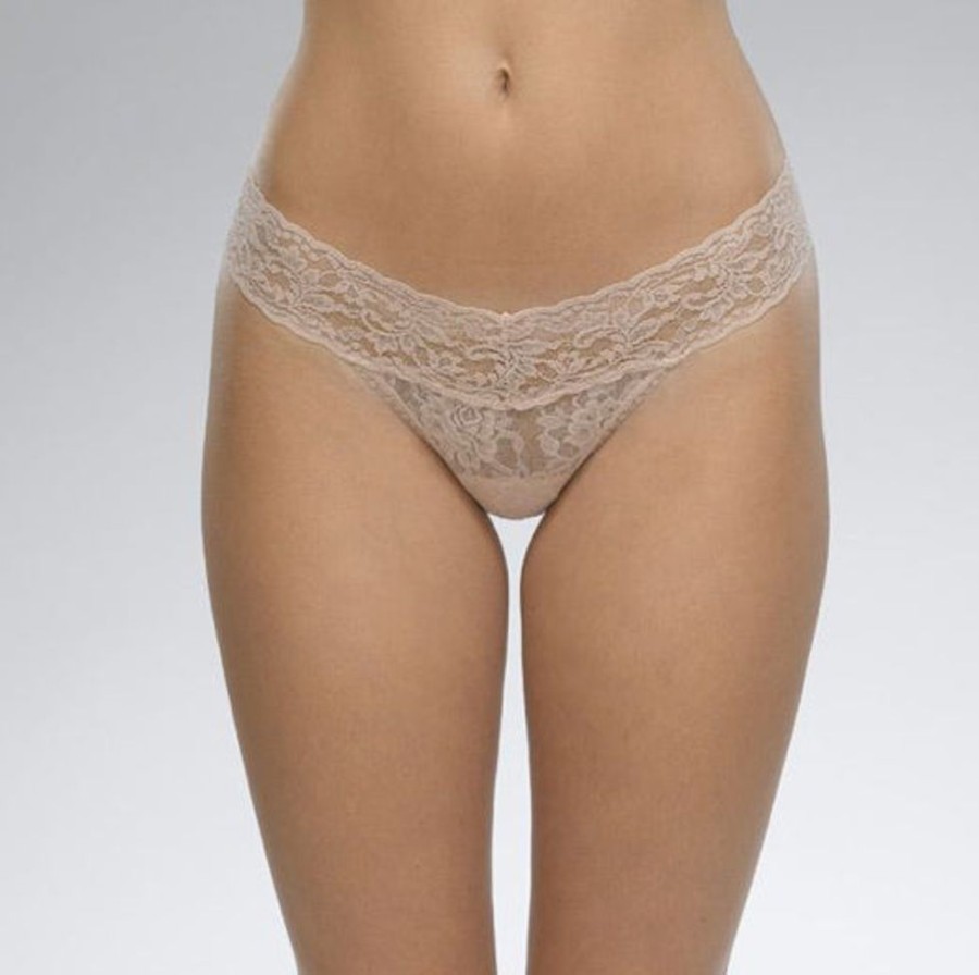 Apparel Hanky Panky | 4911P Signature Lace Low Rise Thong Chai