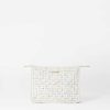 Handbags MZ Wallace | Metro Clutch White Boucle