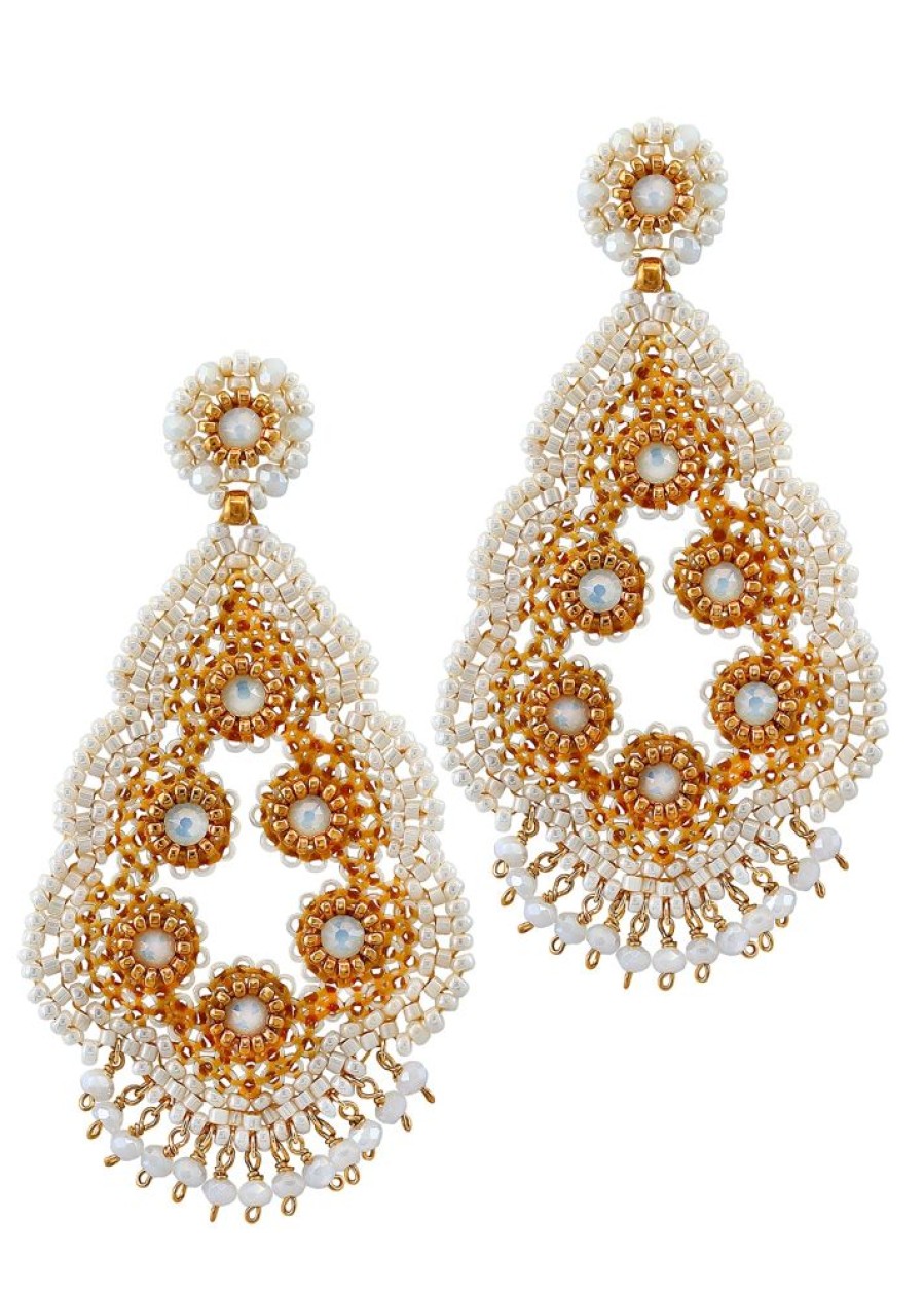 Jewelry + Accessories Miguel Ases Earrings | Ma E24425 Earrings