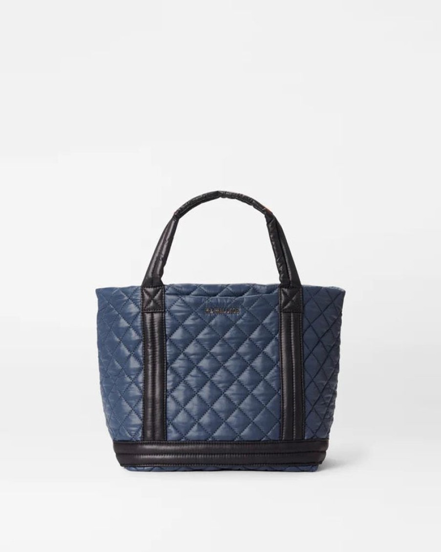 Handbags MZ Wallace | Empire Tote Small Navy/ Black