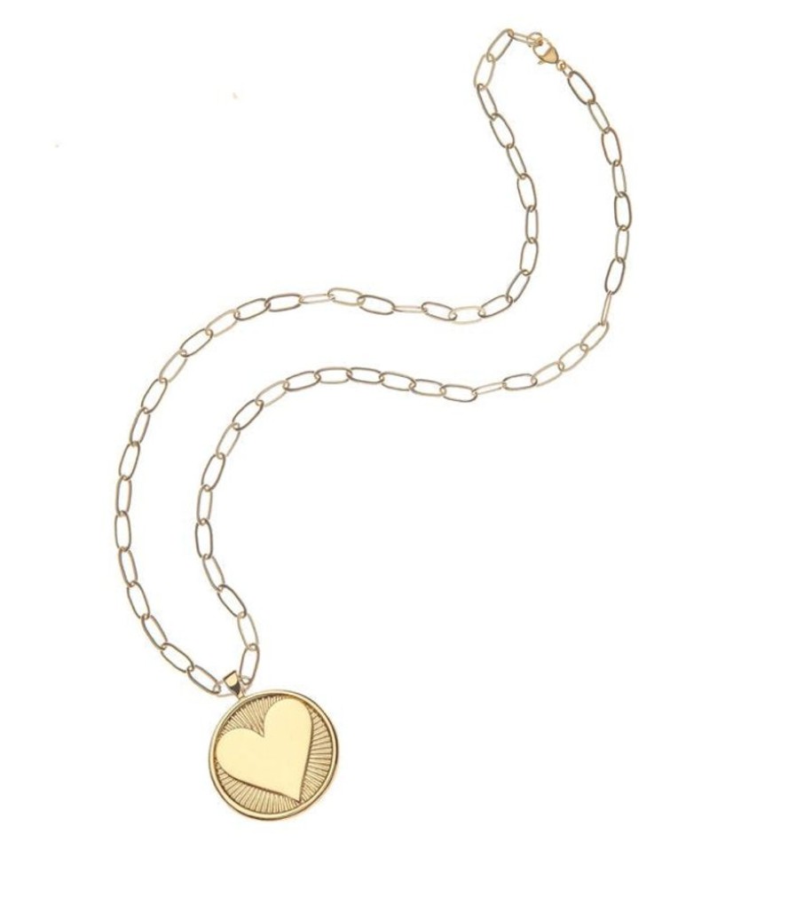 Jewelry + Accessories Jane Win Jane Win Jewelry | Love Hearts Find Me 18" Drawn Link