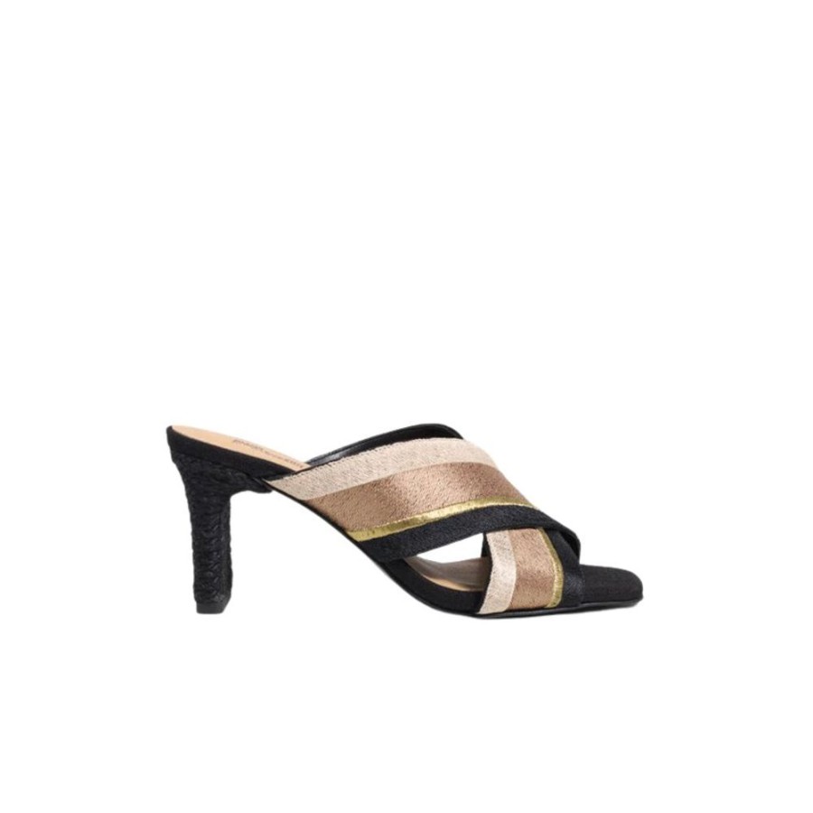 Shoes Castaner X DVF | Dvf 156 Taupe/ Black/ Natural