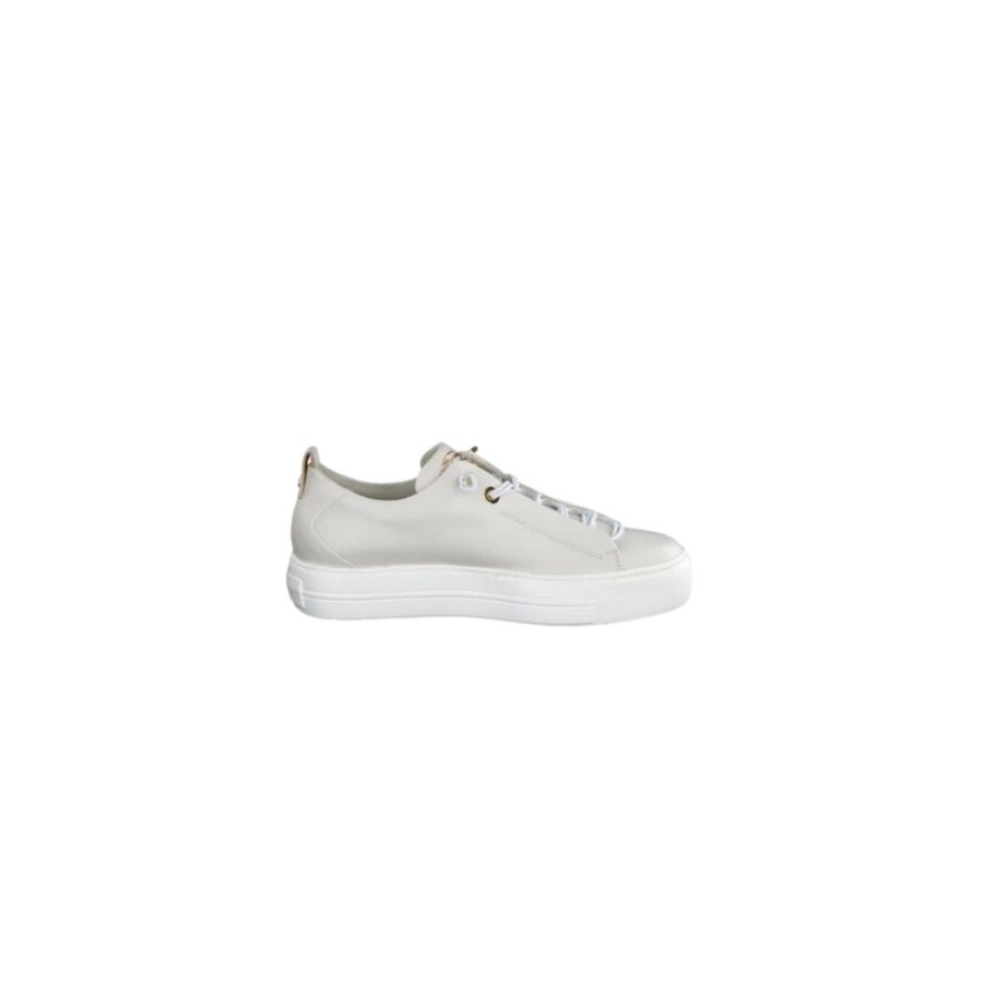 Shoes Paul Green | Faye Sneaker Leather Ivory