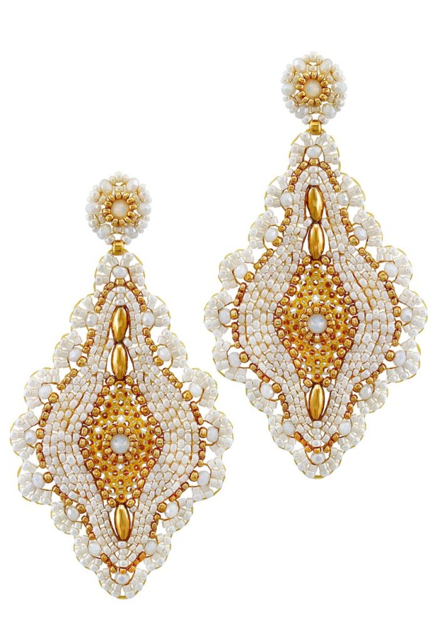 Jewelry + Accessories Miguel Ases Earrings | Ma E24424 Earrings