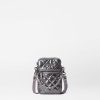 Handbags MZ Wallace | Micro Crosby Large Anthracite Metallic