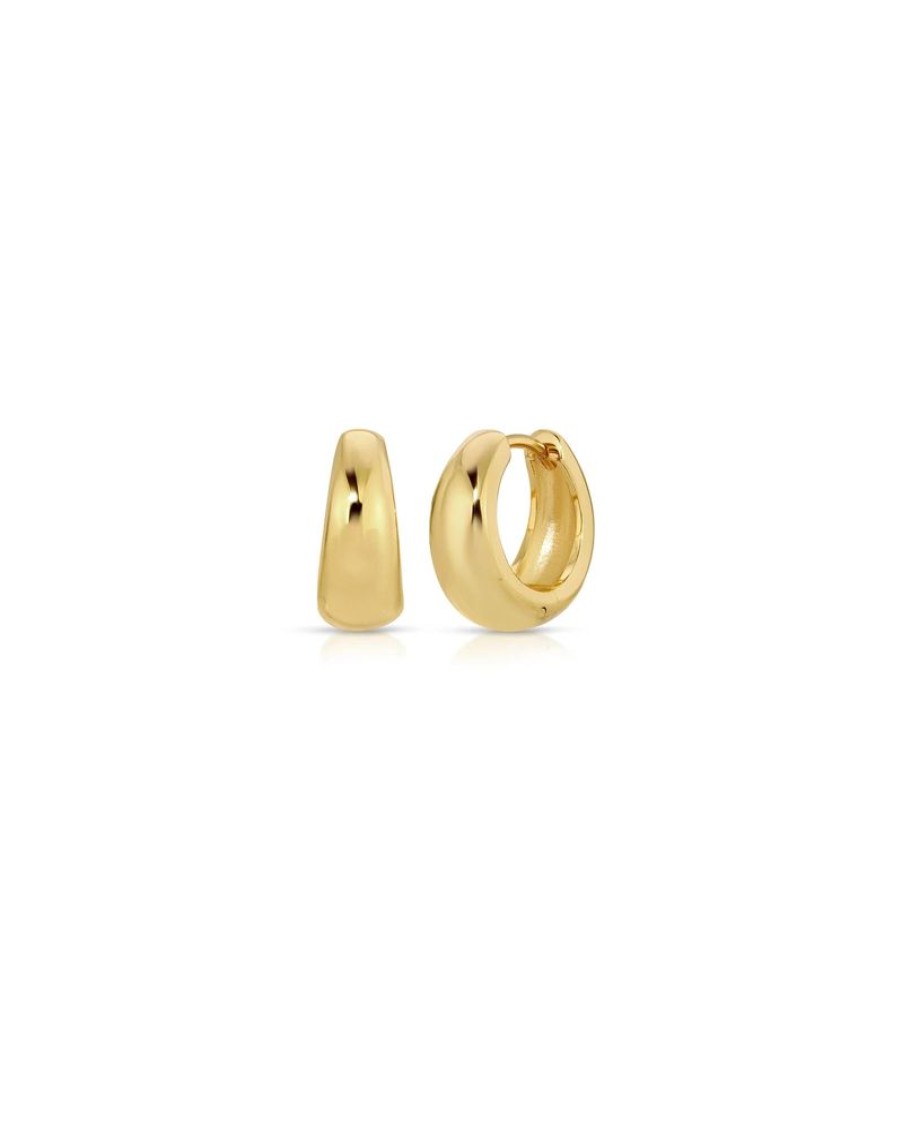 Jewelry + Accessories Jurate LA Earrings | Lara Huggie Earring Gold