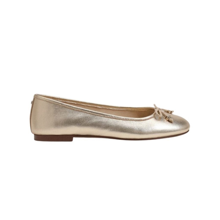 Shoes Sam Edelman | Felicia Luxe Ballet Flat Gold Leaf