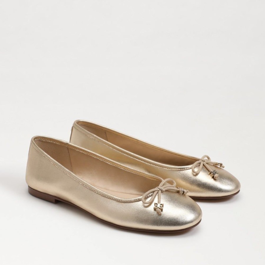 Shoes Sam Edelman | Felicia Luxe Ballet Flat Gold Leaf