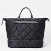 Handbags MZ Wallace | Quilted Madison Weekender Xl Black