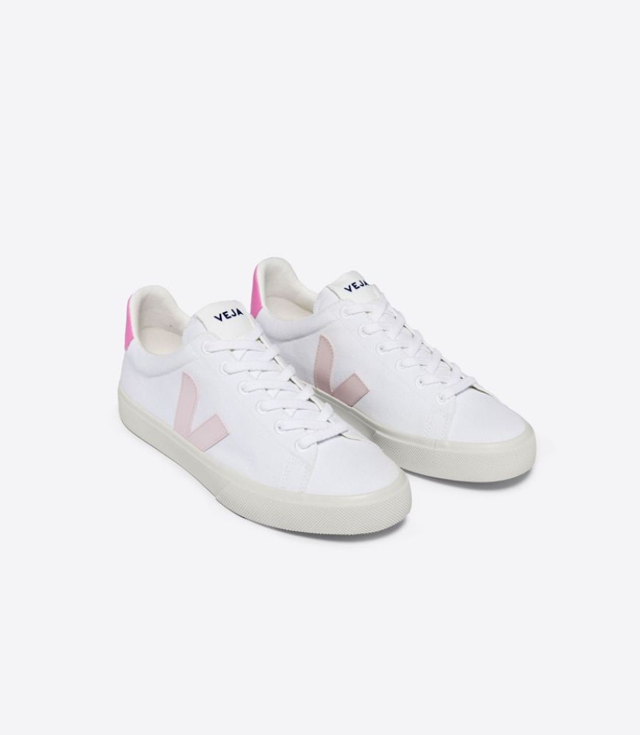 Shoes Veja | Campo Canvas White Petale Sari