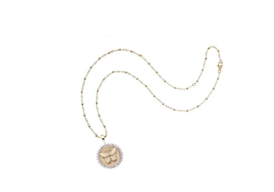 Jewelry + Accessories Jane Win Necklaces | Free Petite Embellished 16-18" Satellite