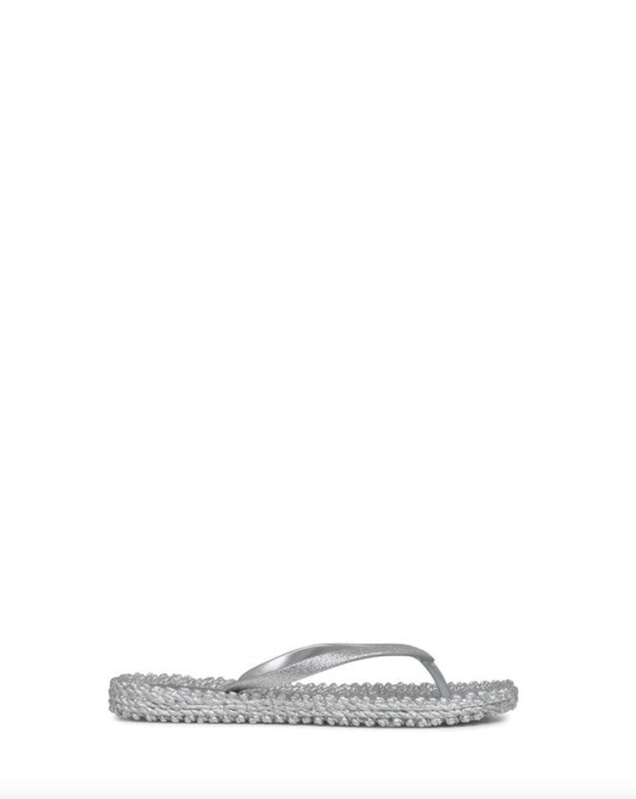 Shoes Ilse Jacobsen | Cheerful Flip Flops Silver