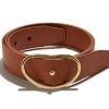 Jewelry + Accessories Lizzie Fortunato Jewels Belts | Wide Georgia Belt Tan