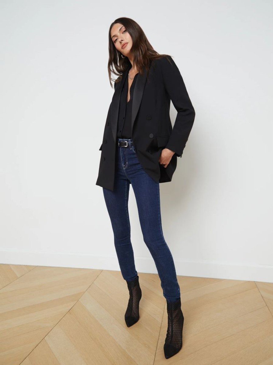 Apparel L'Agence | Jayda Blazer Black