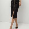 Apparel Veronica Beard | Dallas Cargo Skirt Black