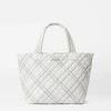 Handbags MZ Wallace | Metro Tote Deluxe Small Frost Tinsel