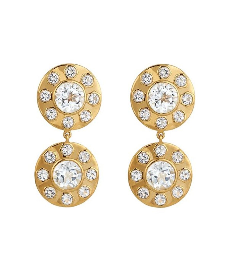 Jewelry + Accessories ASHA Earrings | Alexandria Earrings White