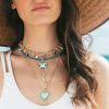 Jewelry + Accessories Jane Win Necklaces | Protect Starry Eye Blue