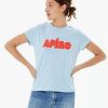 Apparel Clare V. | Classic Tee Apero Light Blue