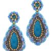 Jewelry + Accessories Miguel Ases Earrings | Ma E24008 Earrings