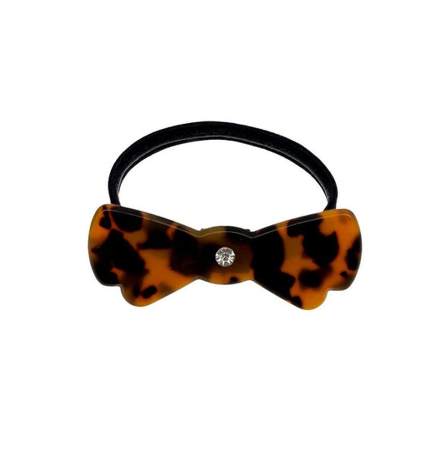 Jewelry + Accessories Emi Jay Beauty & Hair | Bow Hair Tie Tortoise