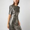 Apparel Ann Mashburn | Lois Dress Olive Metallic