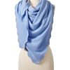 Jewelry + Accessories Alpine Cashmere Scarves | Ruffle Tri Wrap Lake Blue